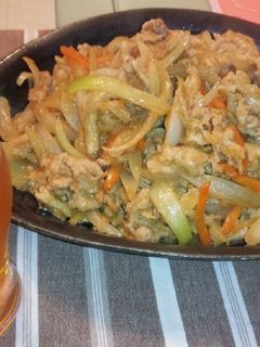 ビールが美味い!豚コマで生姜焼き♪-レシピのメイン写真