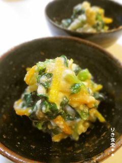酒粕で白和え-レシピのメイン写真