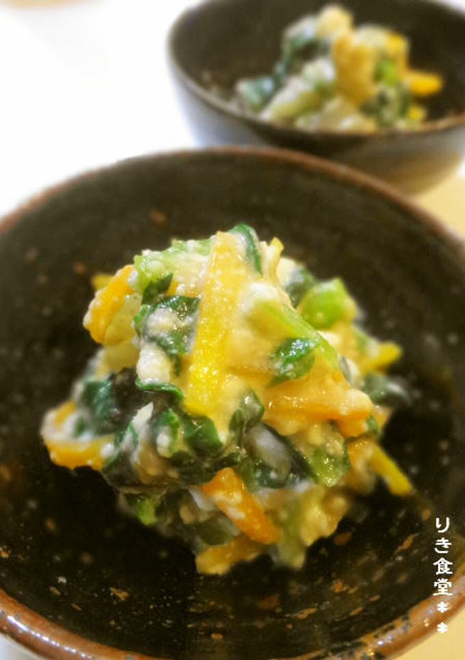 酒粕で白和え-レシピのメイン写真