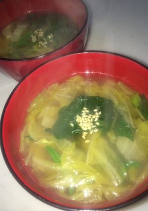 大豆の茹で汁のスープ-レシピのメイン写真