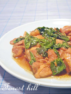 台湾風・鶏肉とバジルの煮込み『三杯鶏』-レシピのメイン写真
