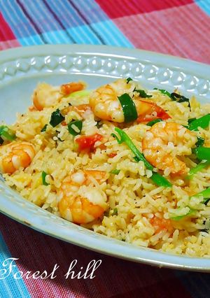 ココナッツオイルのエスニックチャーハン-レシピのメイン写真