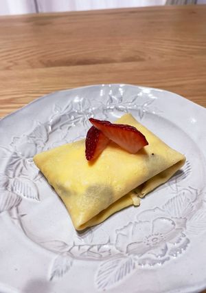 *ホットケーキミックスdeクレープ*-レシピのメイン写真