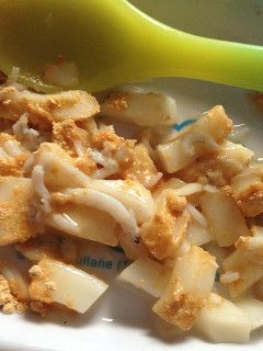 離乳食*黄な粉しらすウドン-レシピのメイン写真