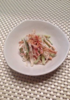 【男飯】大根＋3種の柚子胡椒マヨサラダ-レシピのメイン写真