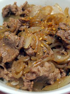 簡単♪牛丼-レシピのメイン写真