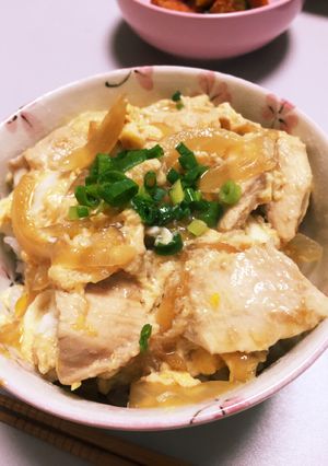 簡単＊フライパンで親子丼を作りましょう♪-レシピのメイン写真