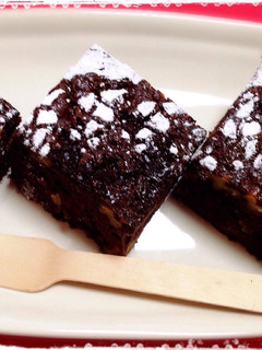 バレンタイン❤︎チョコ×チョコブラウニー-レシピのメイン写真