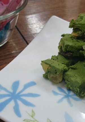 混ぜるだけ!簡単♬抹茶ショコラバー-レシピのメイン写真