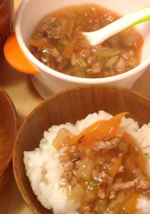 離乳食☆麻婆白菜-レシピのメイン写真