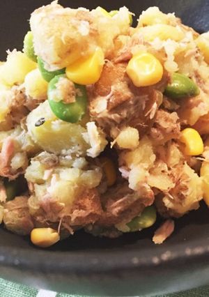 脂質異常症向けポテトサラダ-レシピのメイン写真