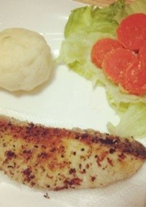簡単！鮭のパン粉焼き-レシピのメイン写真