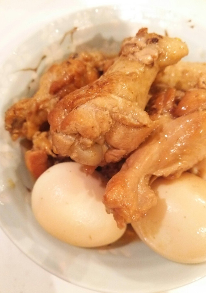 こっくり♪鶏手羽元と卵の旨煮-レシピのメイン写真
