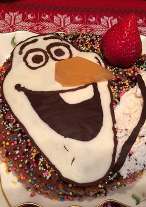 オラフのケーキ-レシピのメイン写真
