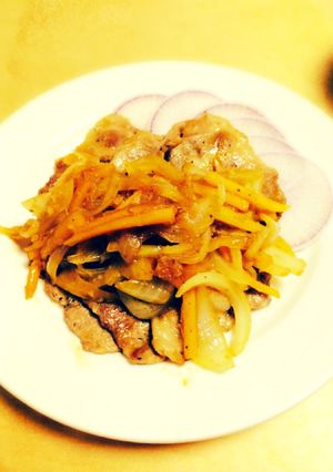 ごはんがすすむ＊お野菜たっぷり生姜焼き＊-レシピのメイン写真