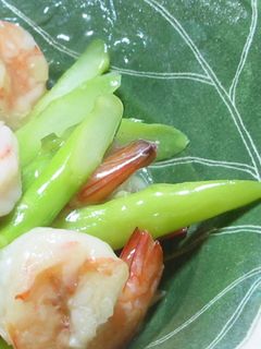 えびとアスパラの中華炒め-レシピのメイン写真