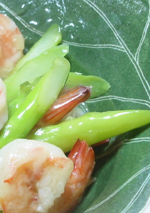 えびとアスパラの中華炒め-レシピのメイン写真