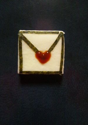 お弁当に♪はんぺんでラブレター-レシピのメイン写真