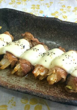 大人おつまみ★白菜×焦がし豚肉ロール-レシピのメイン写真