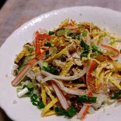 รูปของ ブリの生姜照り焼きでさっぱりチラシ寿司