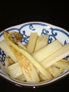 ウドの甘味噌煮-レシピのメイン写真
