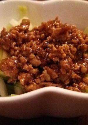 大根ときゅうりの肉味噌サラダ-レシピのメイン写真