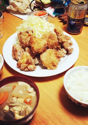 外はさくさく中はジューシー！胸肉の唐揚げ-レシピのメイン写真
