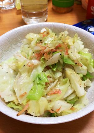 材料２つ！キャベツ炒め-レシピのメイン写真