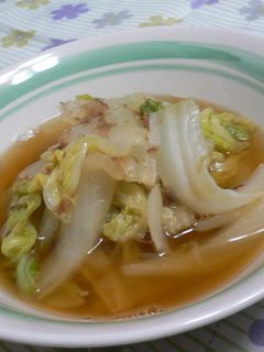 白菜の煮びたし・おかか和え-レシピのメイン写真