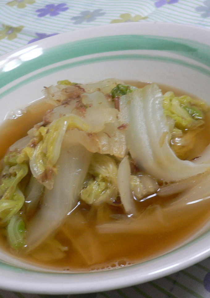 白菜の煮びたし・おかか和え-レシピのメイン写真