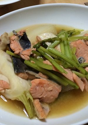 ほっこり☆鮭とカブのあったか煮込み-レシピのメイン写真