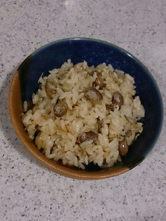 節分豆としらすの炊き込みご飯-レシピのメイン写真