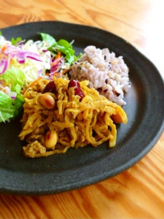 切干大根とお豆の和風キーマカレー-レシピのメイン写真