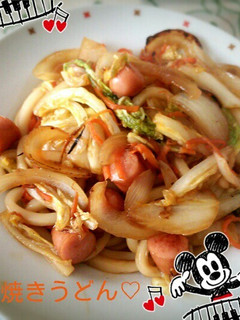 甘辛、すき焼きうどん♡-レシピのメイン写真