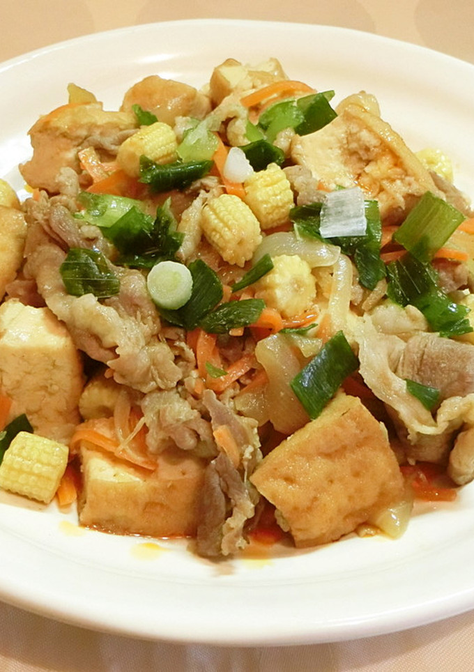 厚揚げと野菜の万能醤油炒め煮-レシピのメイン写真