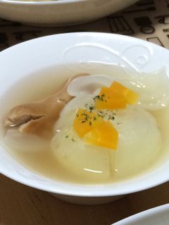 簡単☆丸ごと玉ねぎスープ-レシピのメイン写真