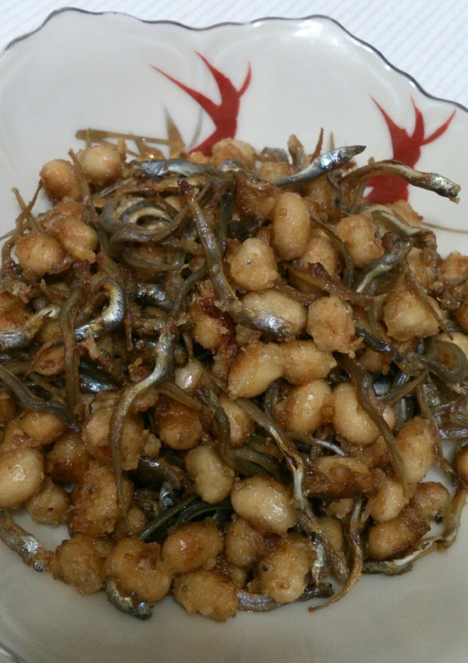 小魚と大豆の甘辛炒め-レシピのメイン写真
