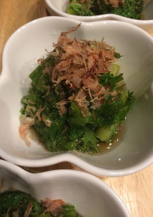 わさび菜のおひたし☆おかかのせ-レシピのメイン写真