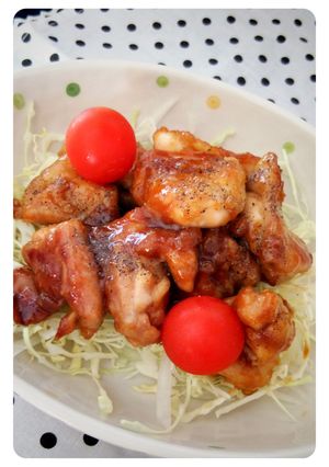 ちょっと甘めの味噌照り焼きチキン☆-レシピのメイン写真