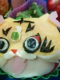 妖怪ウォッチ マスクドニャーン キャラ弁-レシピのメイン写真
