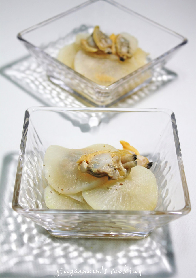 大根とあさりの薄氷(うすらい)煮-レシピのメイン写真