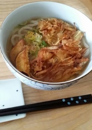 野菜室すっきり!!かき揚げうどん-レシピのメイン写真