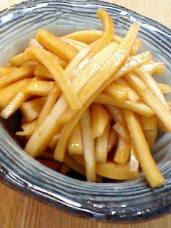 ☆簡単!大根の皮でおつまみ漬け物♪♪-レシピのメイン写真