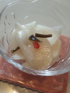 ままの大根甘酢漬-レシピのメイン写真