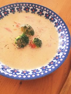 豆乳トマトのヘルシースープ-レシピのメイン写真