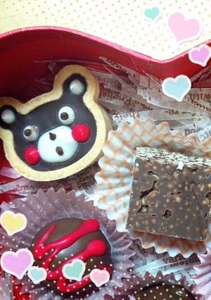 バレンタイン♪手作りキットでくまモン☆-レシピのメイン写真