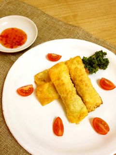 餃子の皮で簡単!アボカド&チーズ揚げ-レシピのメイン写真
