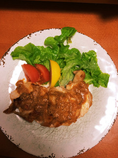鶏ムネ肉のケチャプヨーグルトソース焼き-レシピのメイン写真