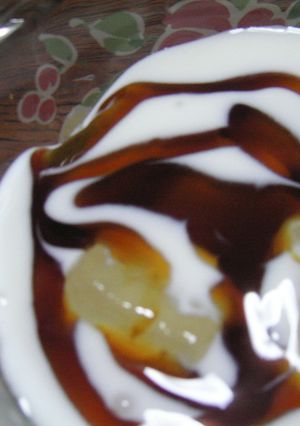 黒蜜*アロエ*ヨーグルト-レシピのメイン写真