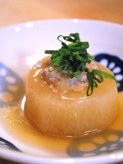 *とろとろ大根のふわふわつくね詰め*-レシピのメイン写真